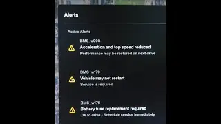 #Tesla #BMS_u008 #BMS_w179 #BMS_w176 #BMS_u032 #BMS_u032 Предохранитель аккумулятора нуждается в ...