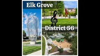 City of Elk Grove District 56 - California - The Highlight and History #civiccenter #beautiful