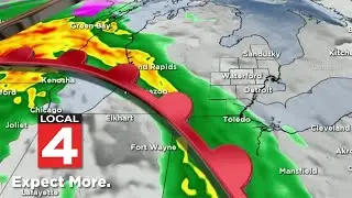 Near record warmth ahead of another winter blast in Metro Detroit, rain returning