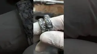 How I make cremation ashes rings. #handmaderings #handmadejewelry #jewelry #ring #cremation