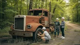 ASMR Full Restoration | A 70-Year-Old Peterbilt Truck Found Abandoned