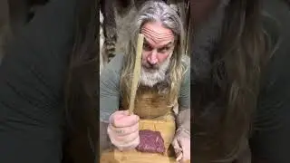 Bamboo Knife #survival #bushcraft #caveman #knife #knifemaking #primitivetechnology #donnydust