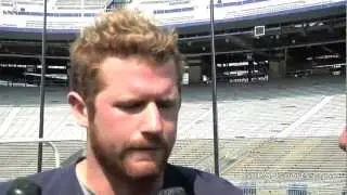 Penn State Football Media Day Interview - Matt McGloin