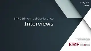 An Interview with Zafiris Tzannatos, Jordan Strategy Forum - ERF29th Annual Conference