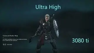 Assassin's Creed Valhalla Benchmark Test On Ultra High Settings I 3080 ti