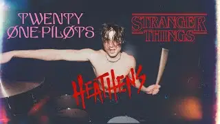 Stranger Things vs Heathens - T&Oslash;P | Riccardo Aguiari Drum Cover