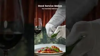 Quality Service is the most important part of the Guest Experience!🤵✨️#restaurant #qualityservice
