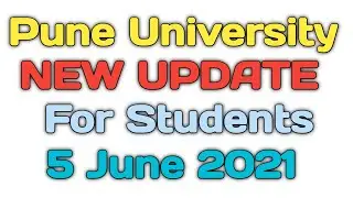 Sppu Pune University Exam New Update 2021 Exam Form started some of courses #sppu #puneuniversity