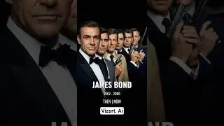 James Bond. Then | NowDifferent faces. #4ktrailer