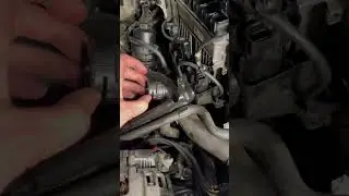 540i B58 BMW how to Remove Coolant Line from Intake Manifold #bmw #540i #b58 #340i #340m #Howtobmw