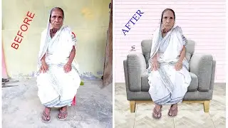 Photo Editing In Photoshop | Chair Converted To Sofa | 2021