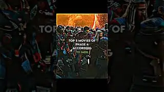TOP 5 MOVIES OF PHASE 4 MARVEL ACCORDING TO IMDB #marvel #dc