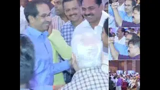 Maha MLA Parade: Uddhav Thackeray arrives at the Grand Hyatt hotel