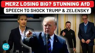 Merz Losing Big As Weidel Ignites Political Earthquake? Stunning Speech To Shock Trump & Zelensky