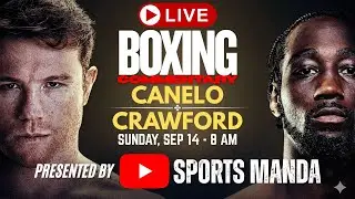 🔴LIVE! CANELO vs CRAWFORD Full Fight Commentary | UNDISPUTED SUPER MIDDLEWEIGHT CHAMPIONSHIP