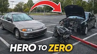 Flipping a car to fix my Broken Car