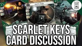 We discuss EVEN MORE Scarlet Keys cards! (Arkham Horror: The Card Game)