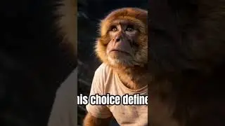 The Night Of Courage #monkey #courage #shortsfeed #shorts