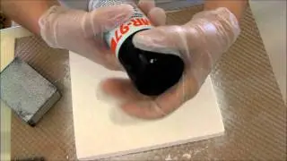How to make a perfectly smooth Kaiser Lee Board kiln shelf.