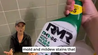 RMR 86 Instant Mold and Mildew Stain Remover Spray   Scrub Free Formula, 32 Fl Oz