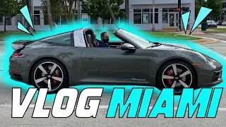 Nos invitó PORSCHE a probar EL TARGA en MIAMI !