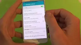 Samsung Galaxy S6 G920F secret menu (developer option)