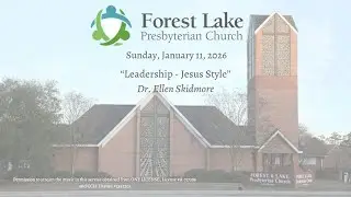 January 11, 2026 Worship Service