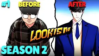 Fat Boy Transformed into Handsome Boy 😱😱/ Lookism Season 2 Episode 1 #anime #shortvideo #lookism