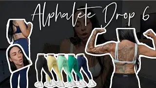ALPHALETE DROP 6 TRY-ON | Честный обзор + Леггинсы просвечивают?!