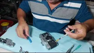 Canon FTB SLR Camera, Change Top Plate..(TAGALOG TUTORIAL)
