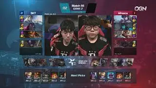 AFS vs. SKT - Игра 2 Неделя 6 День 3 | LCK 2018 Spring Split
