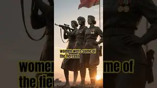 The Forgotten Women Warriors of WWII &ndash; Lyudmila Pavlichenko & The Night Witches.  #shorts