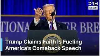 Trump Says Religion Is Back, Claims Bible Sales Hit 100-Year High at Prayer Breakfast | AC1G