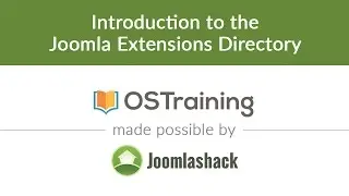 Joomla Beginner Class, Lesson 31: Introduction to the Joomla Extensions Directory