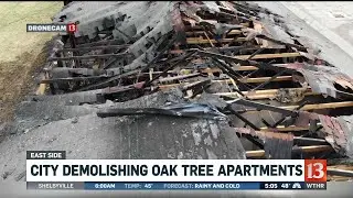 City demolishing Oaktree Apartments