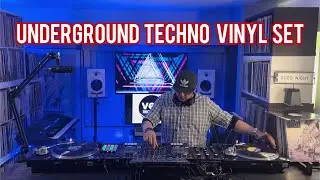 DJ VEX - Underground Techno Vinyl Set  1