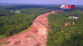 Red Bird 2 Captures Drone View Of Urban Loop In Greensboro