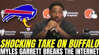 MYLES GARRETT Reaction To THE BILLS Leaves The Entire NFL In DISBELIEF! | Buffalo Bills News Today