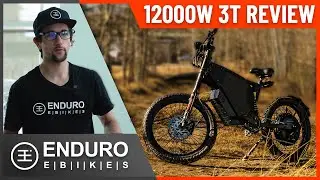12000W 3T Enduro E-Bike Review🚴&zwj;♂️💨  | Performance & Power Unleashed!💨