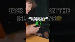 JACK FLEXES ON THE ISLAND BOYS🤣#jackdoherty #islandboys #fyp #viral #kick #clips #clip