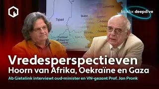 Vredesperspectieven Hoorn Afrika, Oekra&iuml;ne en Gaza. Gietelink interviewt oud-minister Jan Pronk