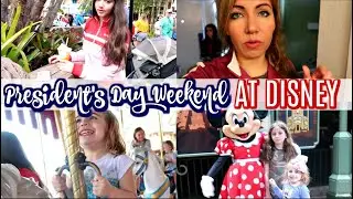 Presidents Day Weekend at Magic Kingdom!// DISNEY WORLD (2020) //  DAY IN THE LIFE OF A MOM VLOG