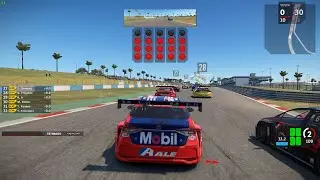 Stock car 2022 no Automobilista 2 , testando o volante clone sem force feedback