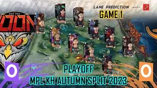BURN X FLASH VS SEE YOU SOON - GAME 1 | PLAYOFFS MPL KH AUTUMN SPLIT 2023 | BXF VS SYS (ENG)