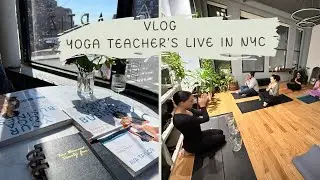 Yoga Teacher's Life in NYC, Slow life in New York, vlogging in NYC, coffee shop in Riverdale