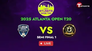 LIVE | Clarion Eagles vs Stallions Cricket Club | Semi Final - 1 | Atlanta Open T20 Tournament