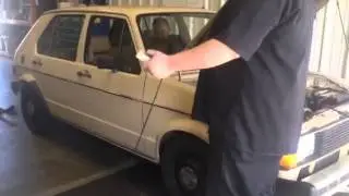 83 VW Rabbit Diesel Shocks Everyone at the Dyno