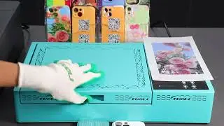 How to use TUOLI TL-X9 3D Phone Case Sublimation Machine to custom phone cover #sublimationmachine