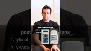 Post-op Medications for pain management