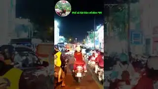 Phố x&aacute; S&agrave;i G&ograve;n về đ&ecirc;m *95